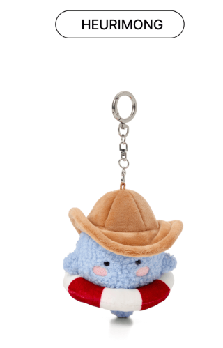 [MERCH] LE SSERAFIM FIM'S CLUB X EARP EARP PLUSH Keyring (Standing ver.)