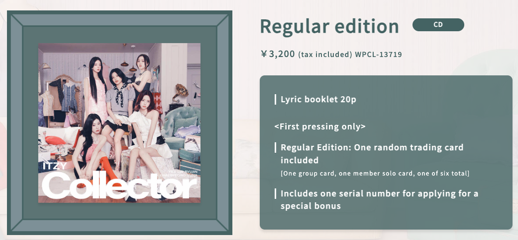 [ALBUM] ITZY JAPAN 2nd Album “Collector”