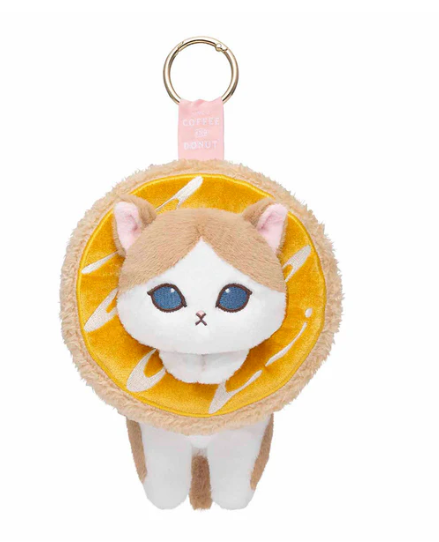 [Mofusand] COFFEE AND DONUTS Mascot Key Ring