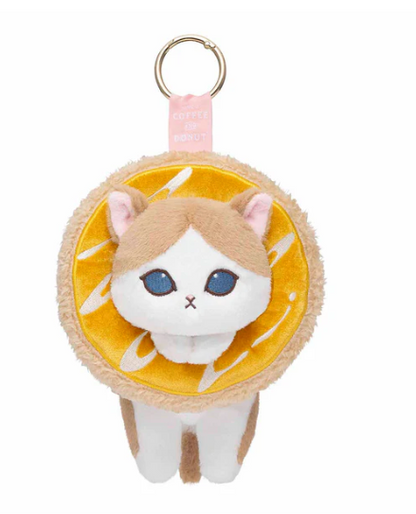 [Mofusand] COFFEE AND DONUTS Mascot Key Ring