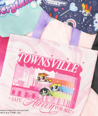 [GASHAPON] Powerpuff Girls Cute Tote Bag