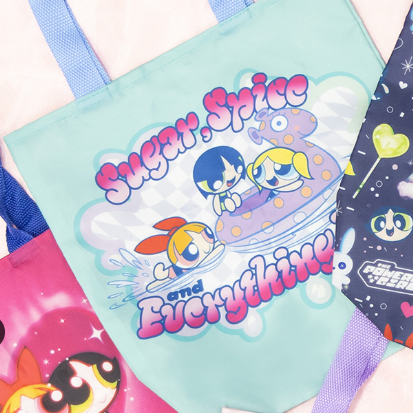 [GASHAPON] Powerpuff Girls Cute Tote Bag