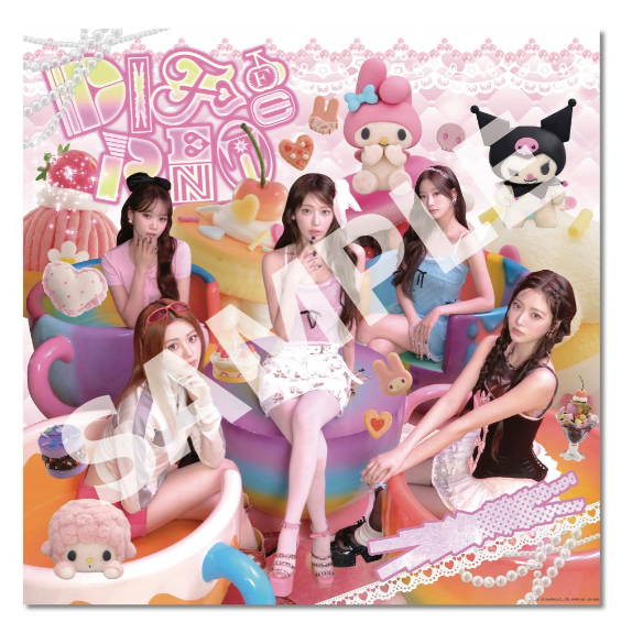 [ALBUM] LE SSERAFIM Japan Different Photocard ver. / Character ver. Kuromi & My Melody / Different Solo edition / group edition