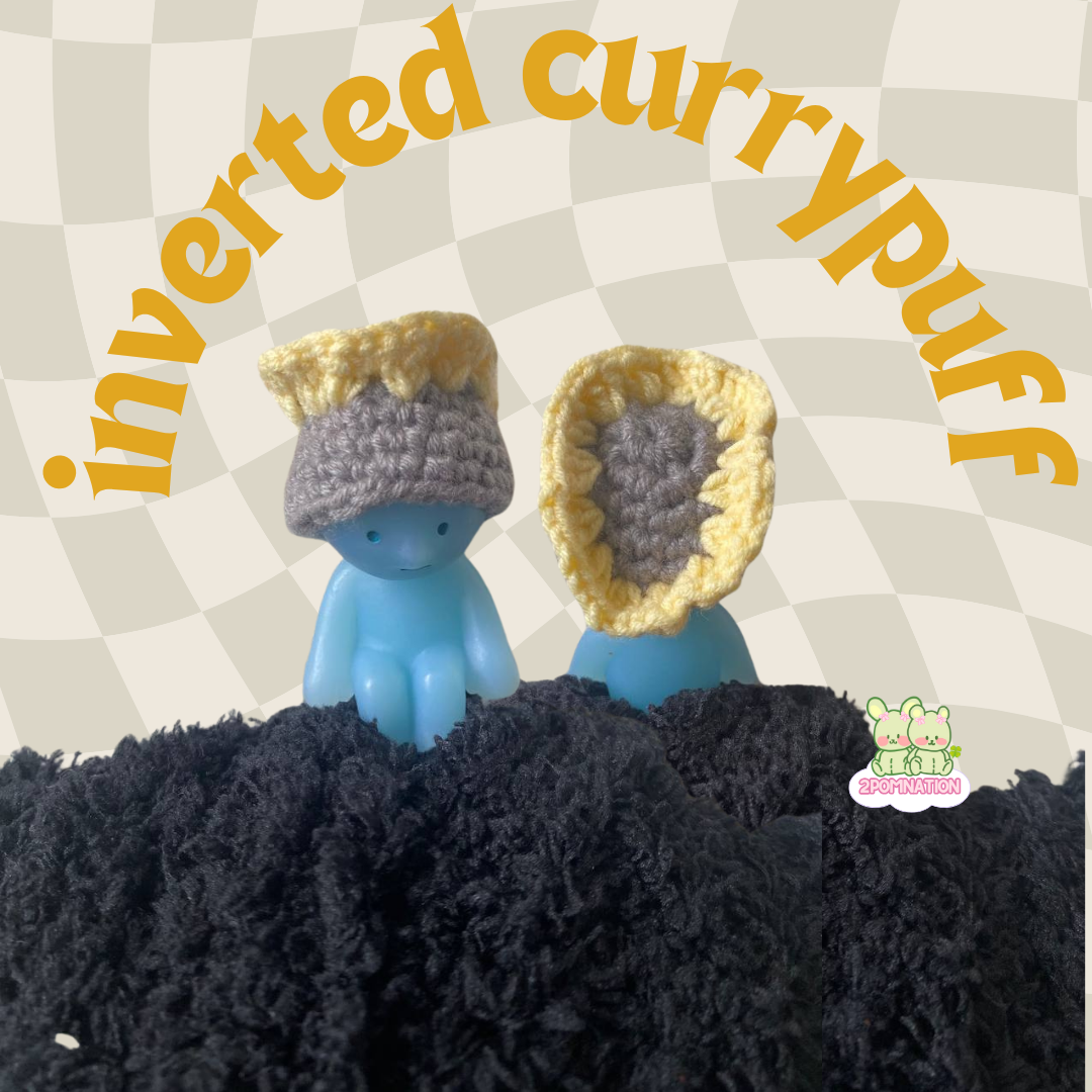 [2POM MADE] Smiski Figure - inverted currypuff