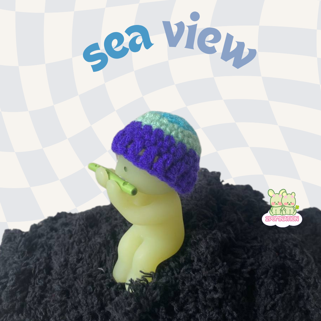 [2POM MADE] Smiski Figure - sea view