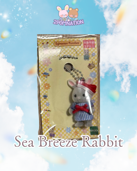 [Sylvanian Families] Sea Breeze Rabbit Keychain