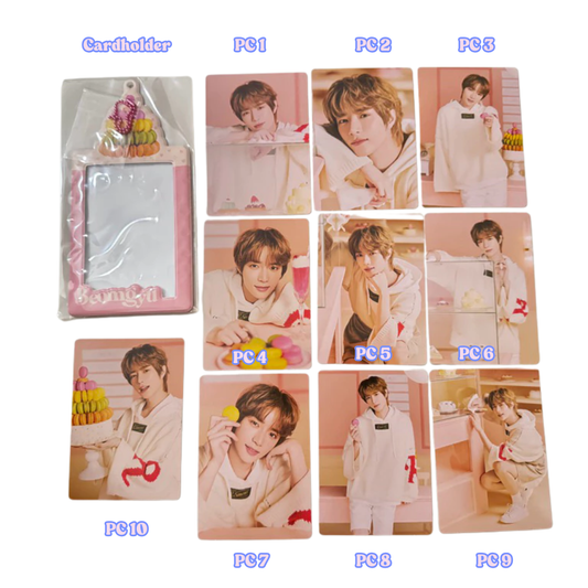 [MERCH] TXT Beomgyu Bake Shop Photocard Set Pc / Cardholder