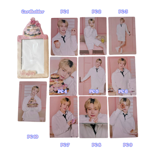 [MERCH] TXT Yeonjun Bake Shop Photocard Set Pc / Cardholder
