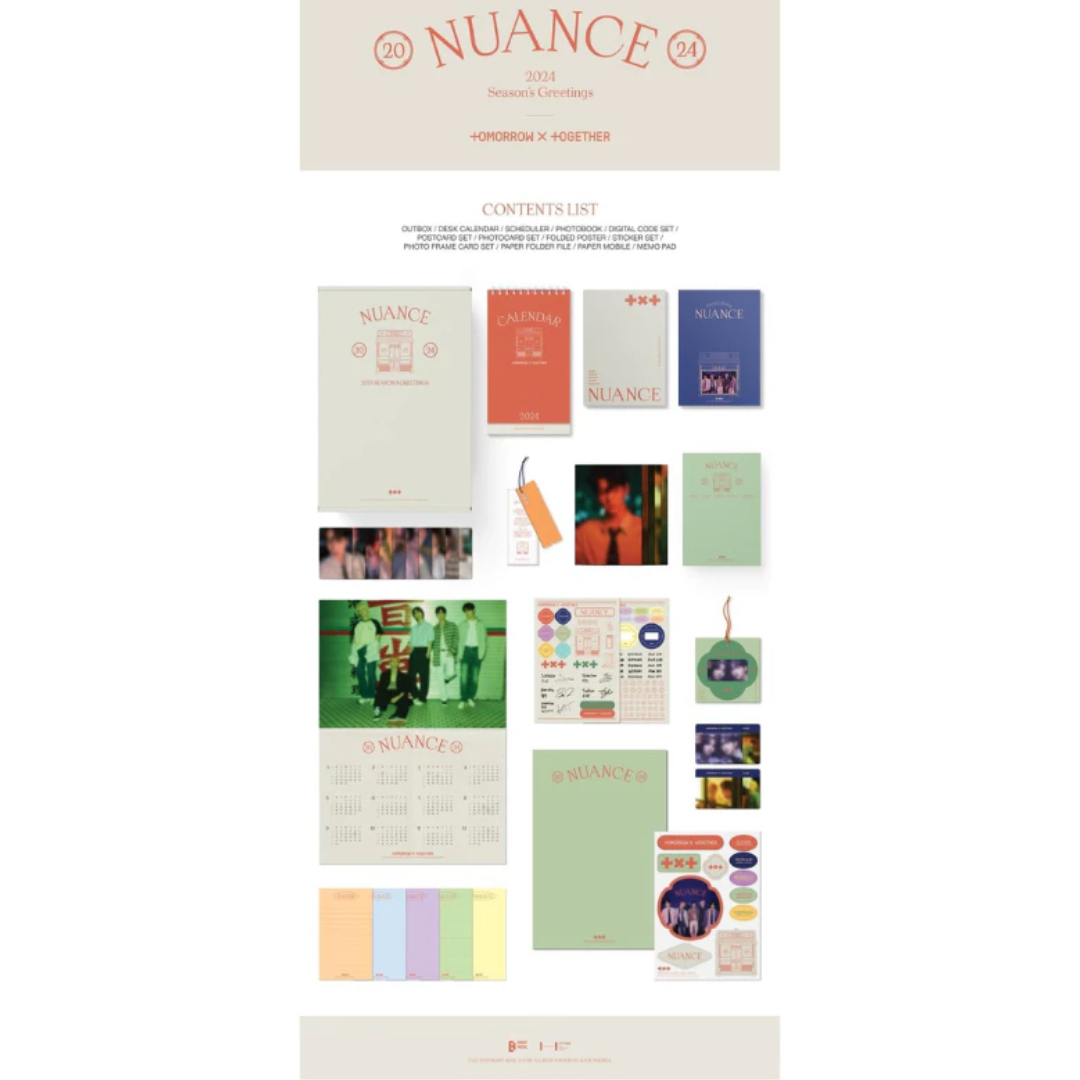 [SHARING SET] TXT Seasons Greetings 2024 Nuance