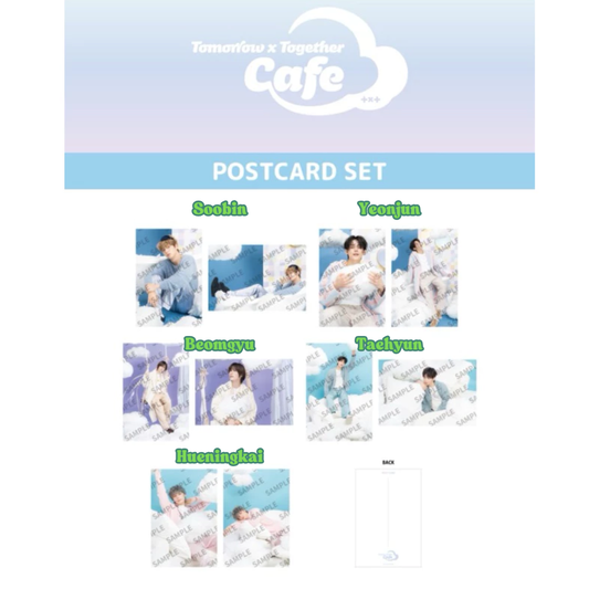 [MERCH] TXT Japan Cafe Postcard Set of 2
