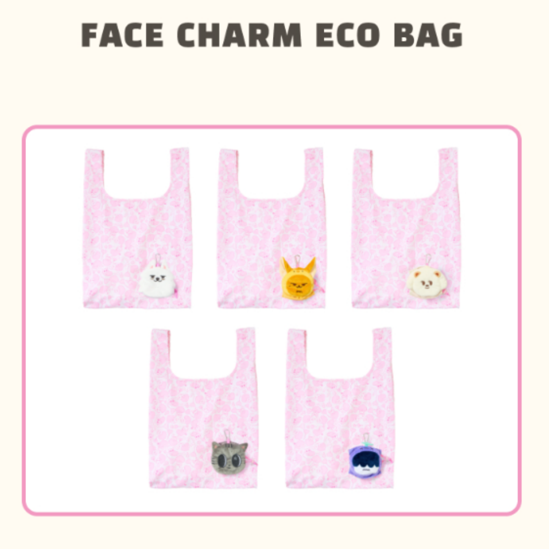 [MERCH] TXT Japan PPULBATU WALK TOGETHER FACE CHARM ECO BAG