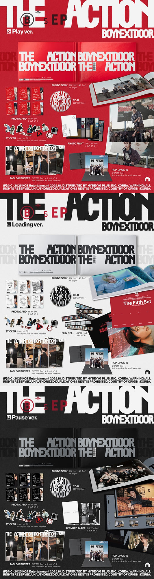 [ALBUM] BOYNEXTDOOR The Action Album / Frame ver.