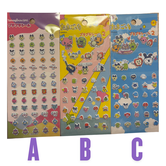 [MERCH] Tamagotchi Bubble Bubble Seal Sticker