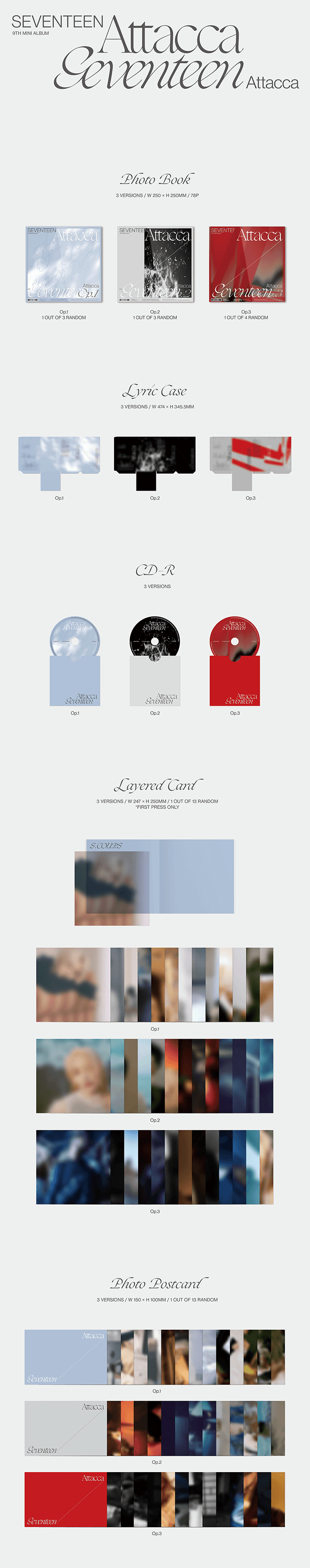 [ALBUM] Seventeen Album Brand New Sealed