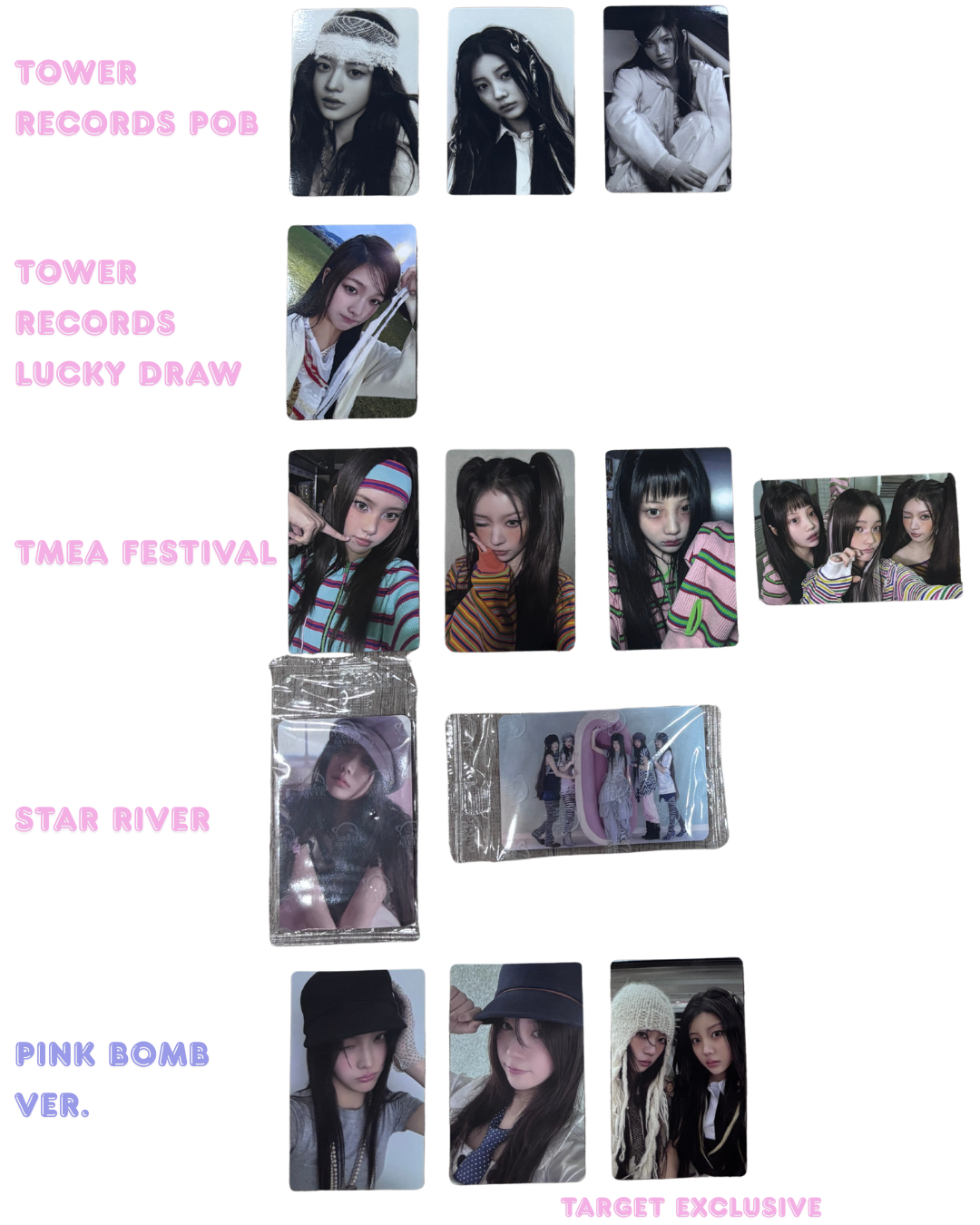 [PHOTOCARD] ILLIT Bomb Tower Records POB Lucky Draw Photocard