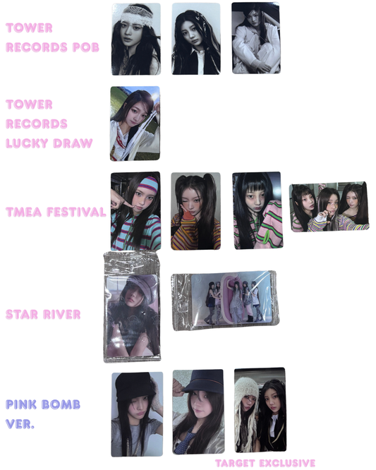 [PHOTOCARD] ILLIT Bomb Tower Records POB Lucky Draw Photocard