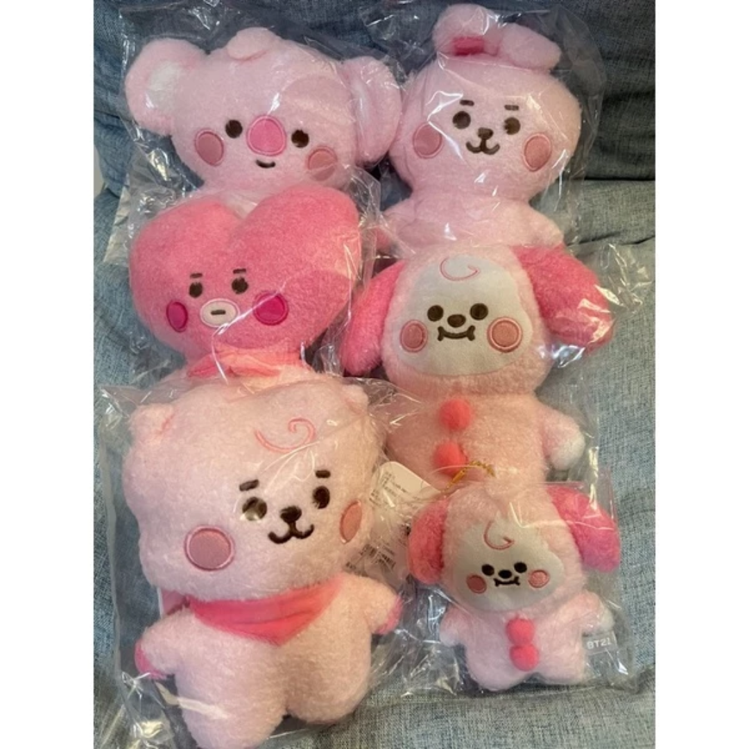 [MERCH] BT21 Japan PINK Baby Tatton 18cm Plush