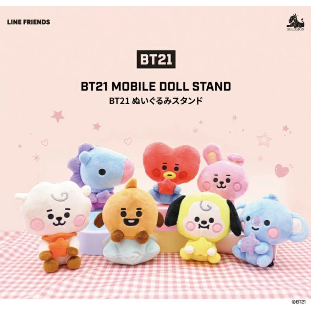 [MERCH] BT21 Japan Mobile Doll Stand Phone Holder