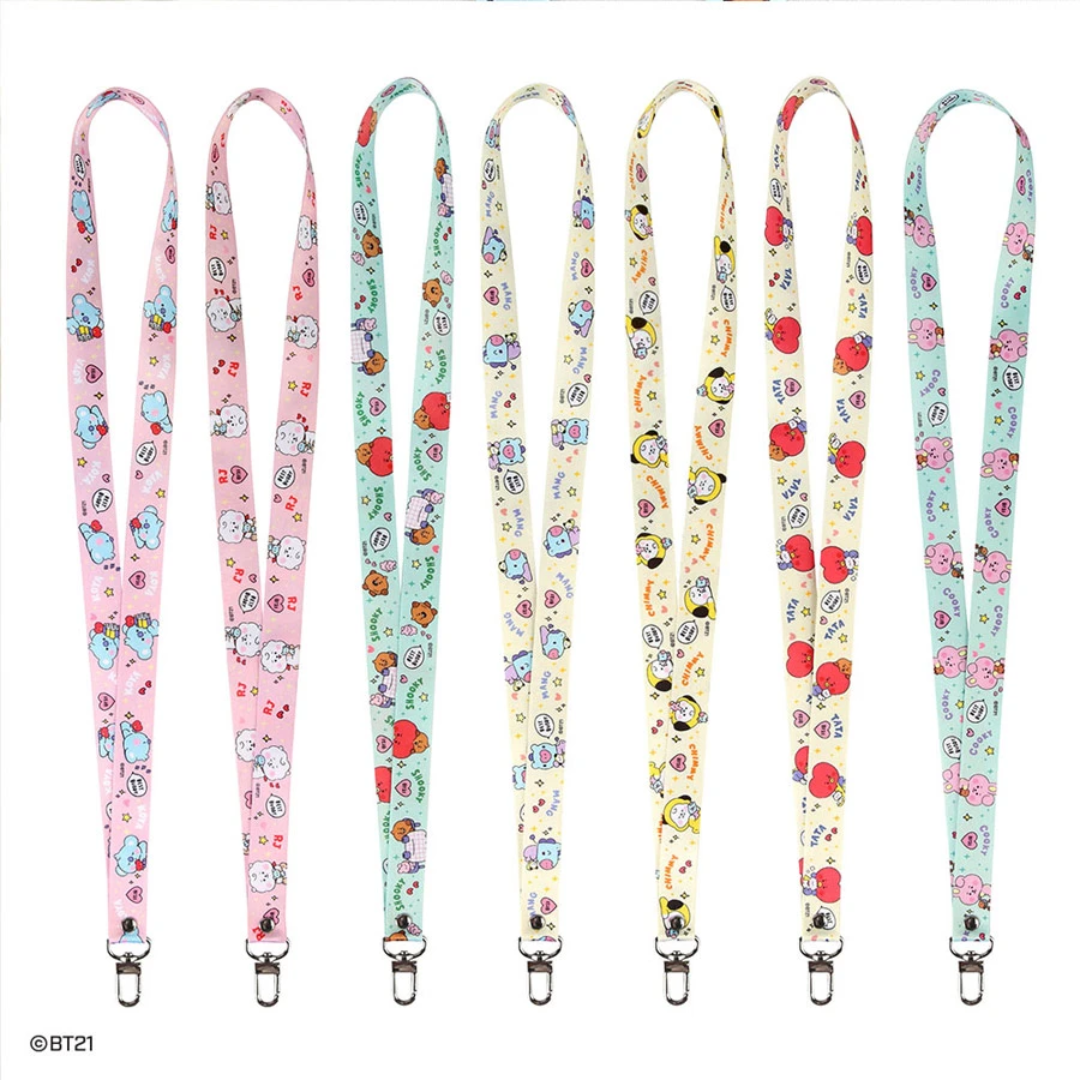 [MERCH] BT21 My Little Buddy Baby Neck Strap