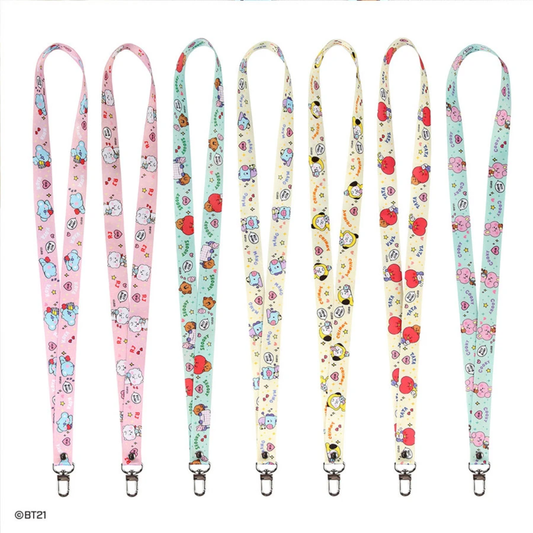 [MERCH] BT21 My Little Buddy Baby Neck Strap