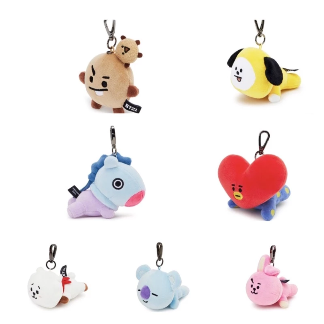 [MERCH] BT21 Lying Keychain plush toy