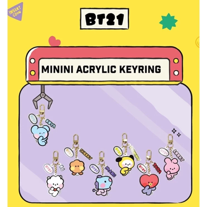[MERCH] BT21 Minini Acrylic Keyring