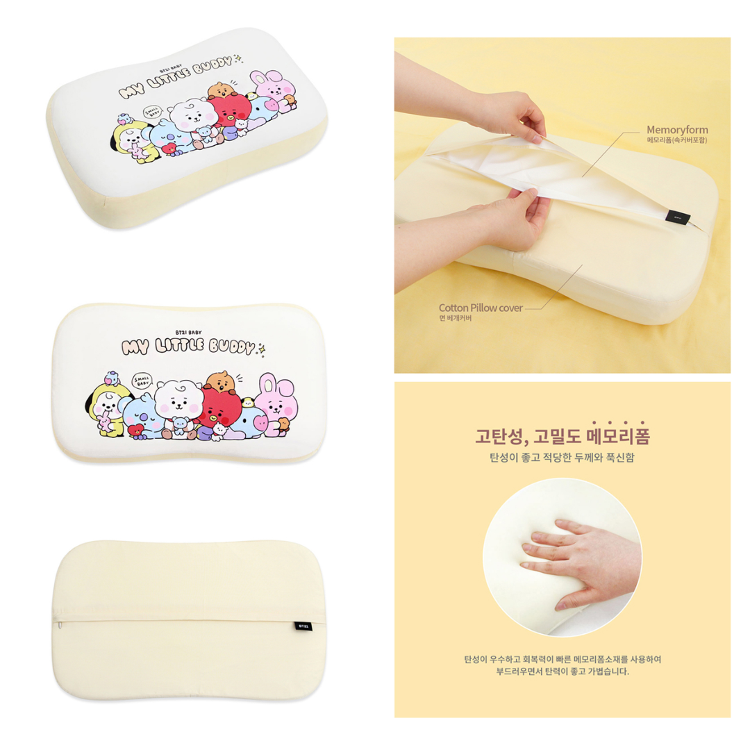 [MERCH] BT21 Little Buddy Memory Foam Pillow