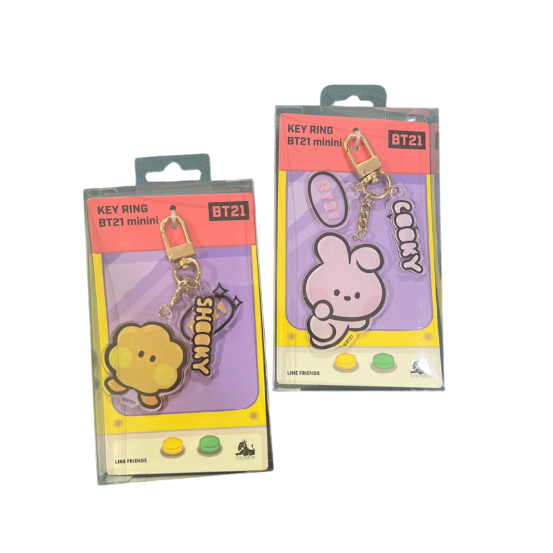 [MERCH] BT21 Minini Acrylic Keyring