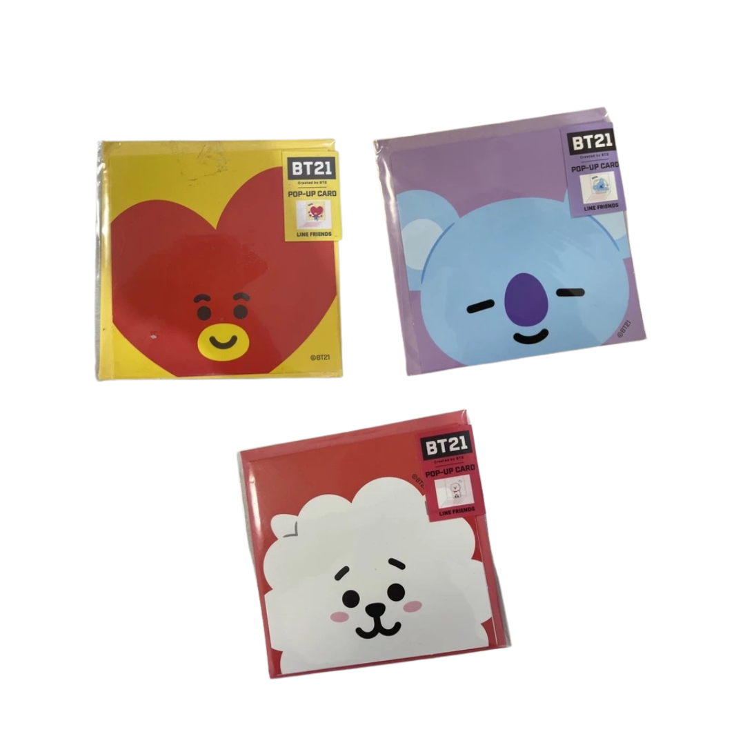 [MERCH] BT21 Pop Up Card