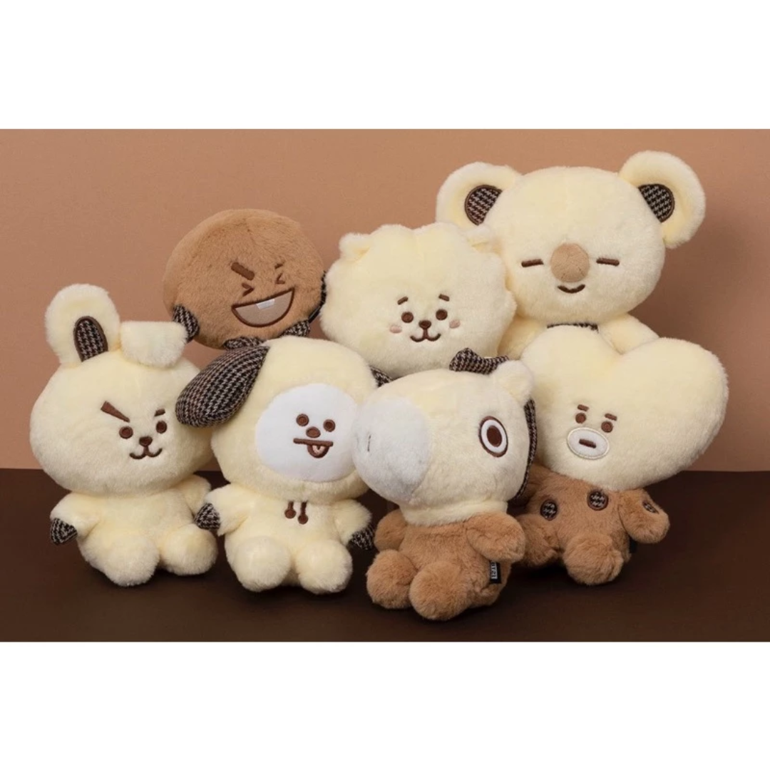 [MERCH] BT21 Glen Check Plush Mascot