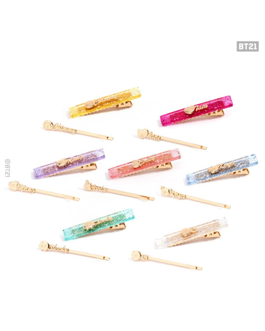 [MERCH] BTS BT21 JAPAN Hair clip Set - Mang