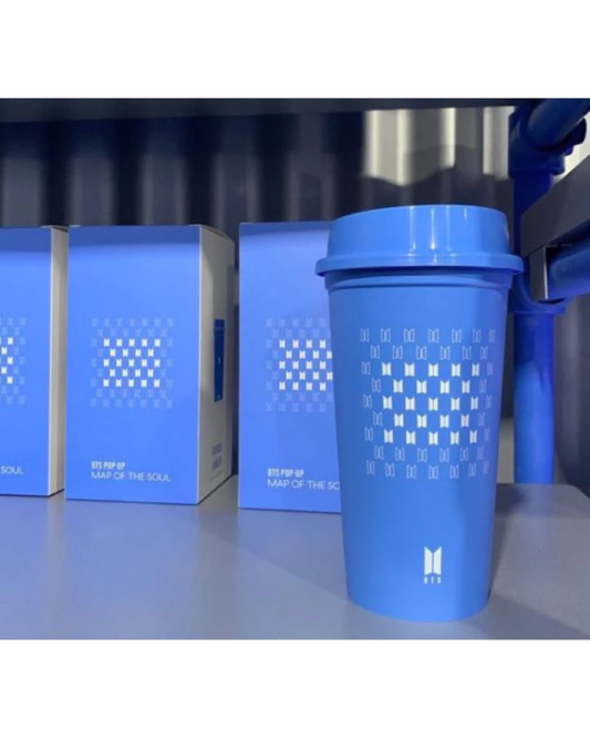 [MERCH] BTS MOTS Map of The Soul Blue Tumbler
