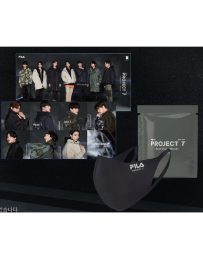 [MERCH] BTS Project 7 FILA Poster & Mask Set