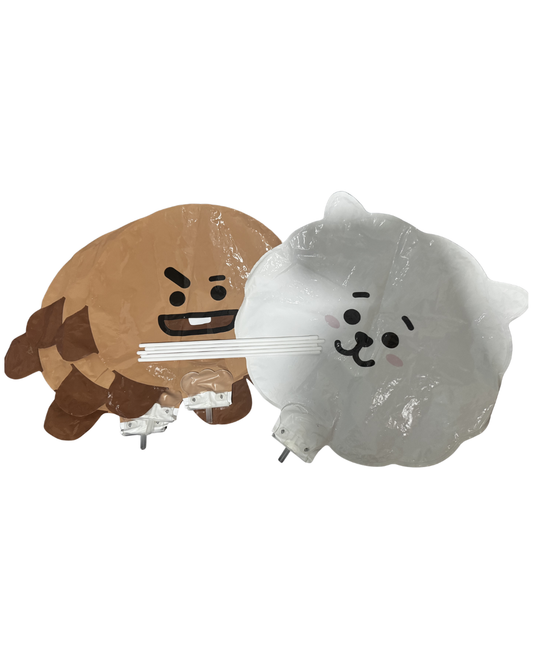 [MERCH] BT21 Set of 3 balloon - RJ X shooky