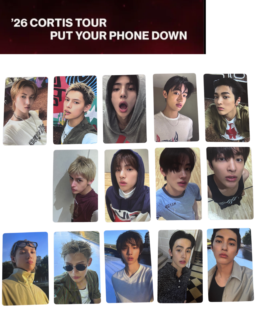 [POB] CORTIS GREENGREEN PUT YOUR PHONE DOWN EVENT PC