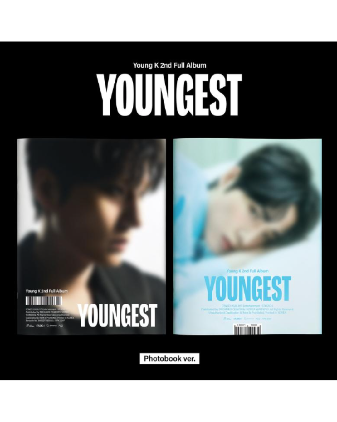 [ALBUM] Day6 YOUNG K 2nd Full Album YOUNGEST (Photobook ver.) Sealed Album