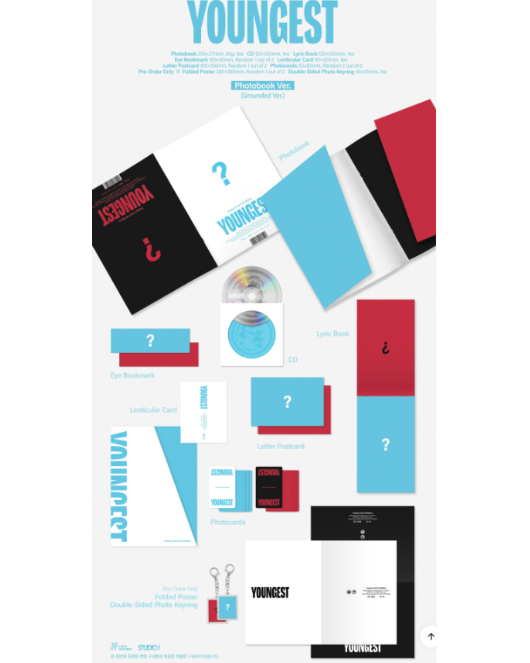 [ALBUM] Day6 YOUNG K 2nd Full Album YOUNGEST (Photobook ver.) Sealed Album