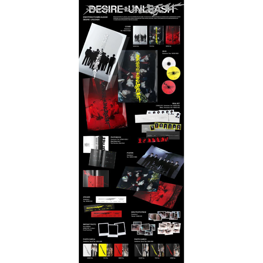 [ALBUM] Enhypen Desire: Unleash Album