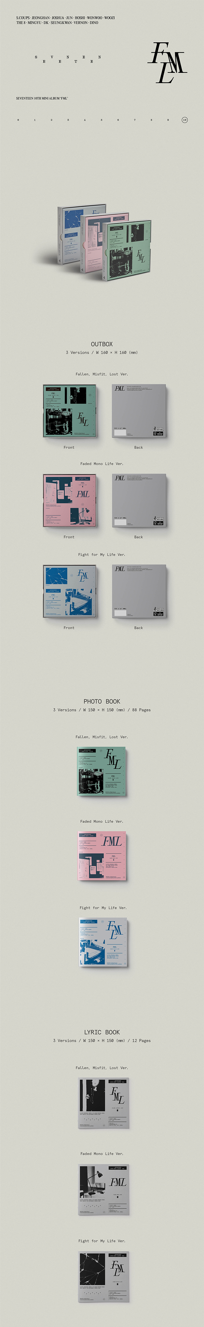 [ALBUM] Seventeen Album Brand New Sealed