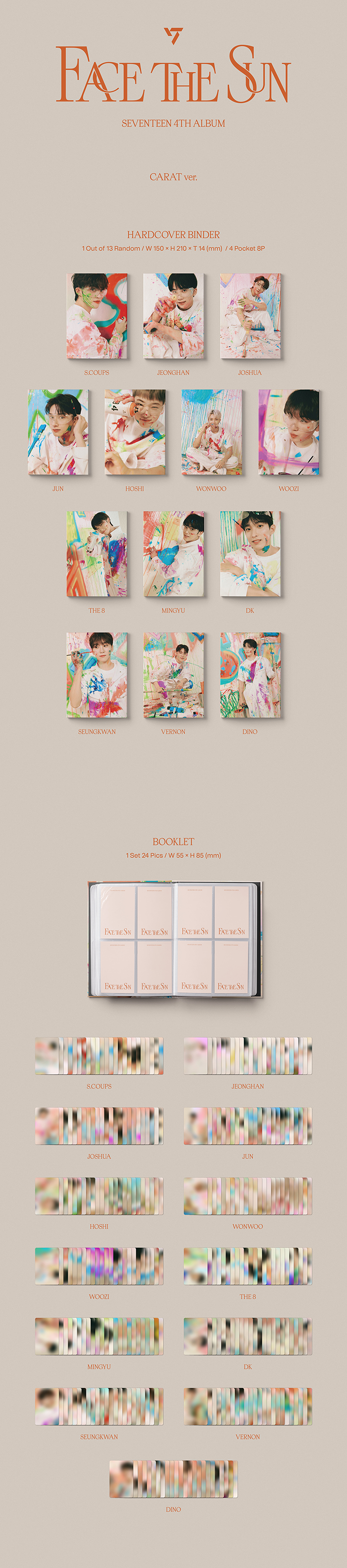 [ALBUM] Seventeen Album sets Unsealed