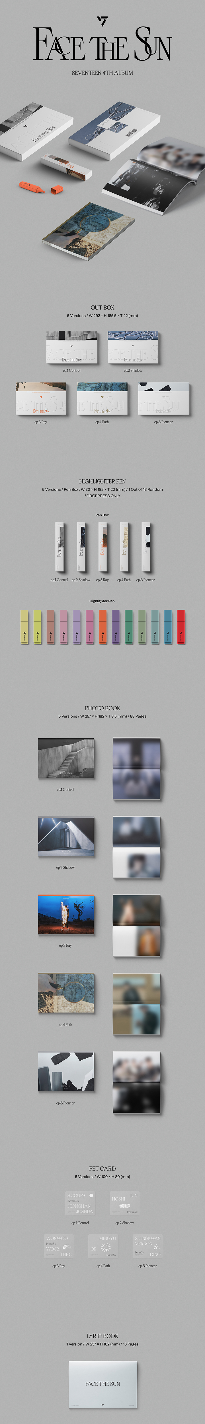 [ALBUM] Seventeen Album Brand New Sealed