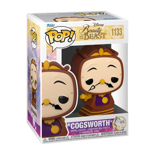 [Funko POP!] Disney Beauty and the Beast - Cogsworth #1133