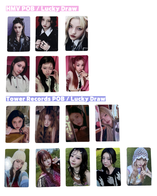 [PHOTOCARD] ILLIT I'll like you album PC Japan POB HMV / Tower Records