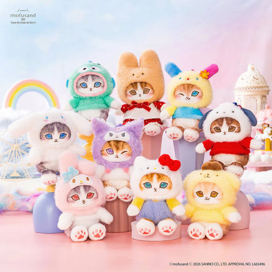 [MERCH] mofusand x Sanrio Characters Potefuwa Mascot