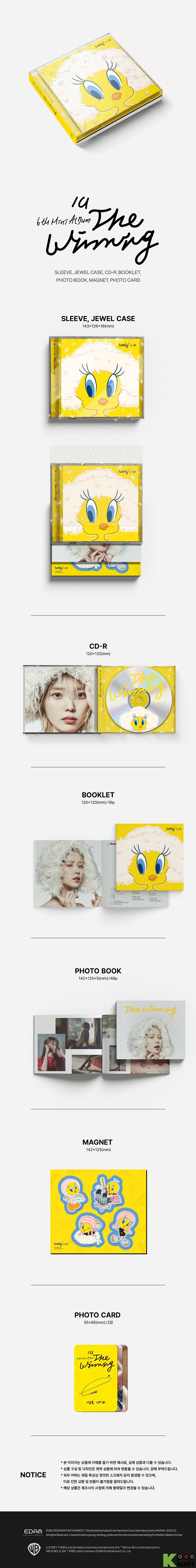 [ALBUM] IU 6th Mini Album: The Winning Special Ver.(Limited Edition)