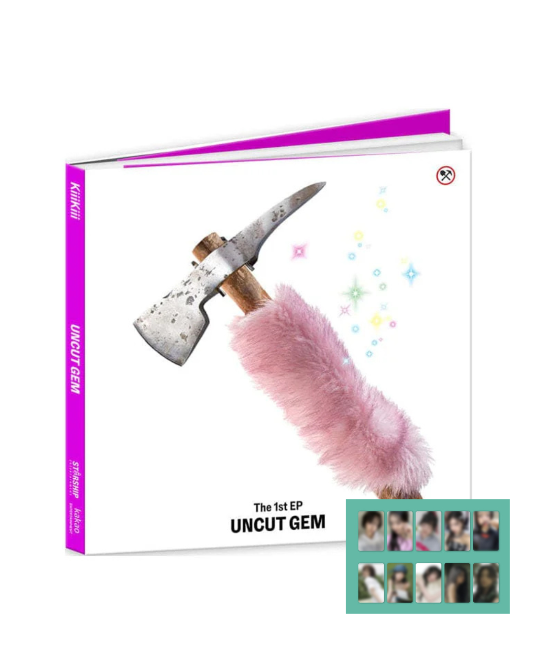 [ALBUM] KiiiKiii The 1st EP UNCUT GEM (DIGGING ver.) + STARSHIP SQ GIFT