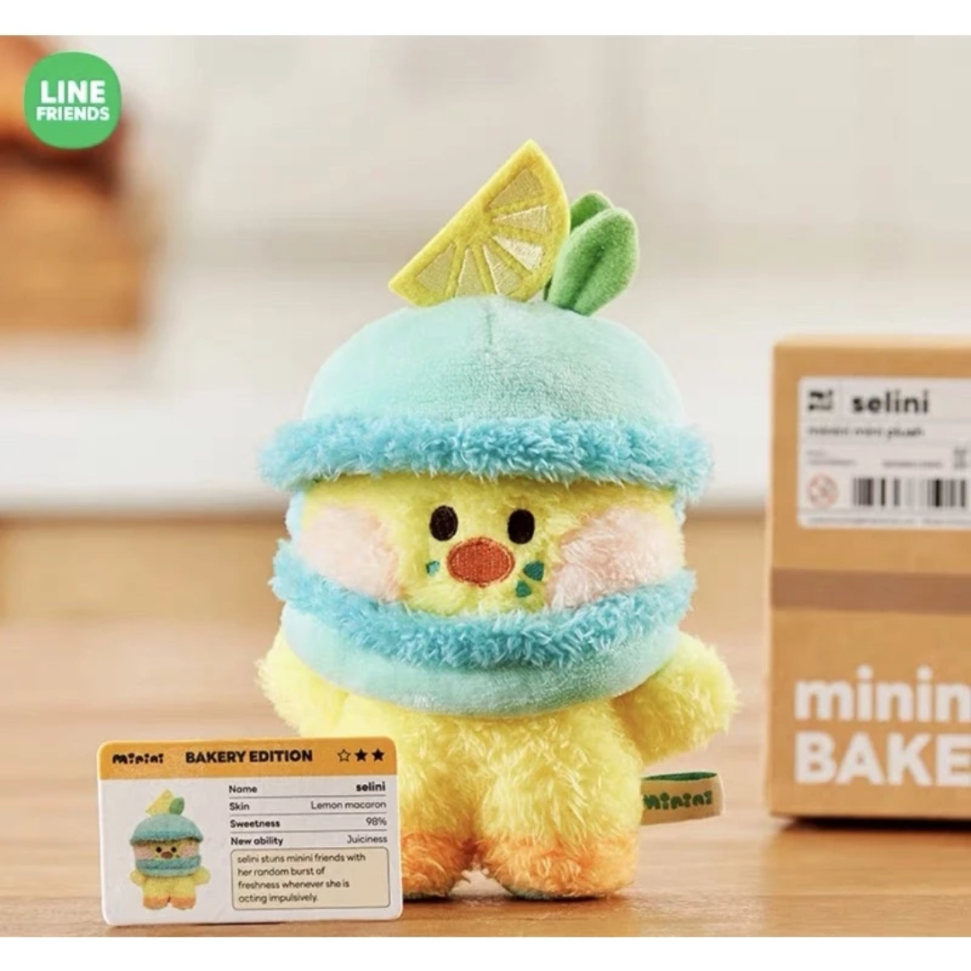 [MERCH] LINE FRIENDS bnini Bakery Standing Doll