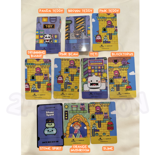 [Maplestory] Maple story Lotte World Korea Exclusive Card - Double Sided