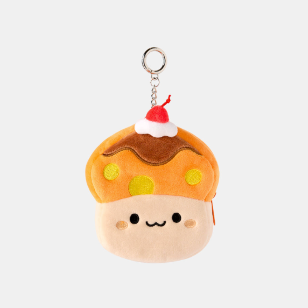 [Maplestory] Pouch Keyring Orange Mushroom