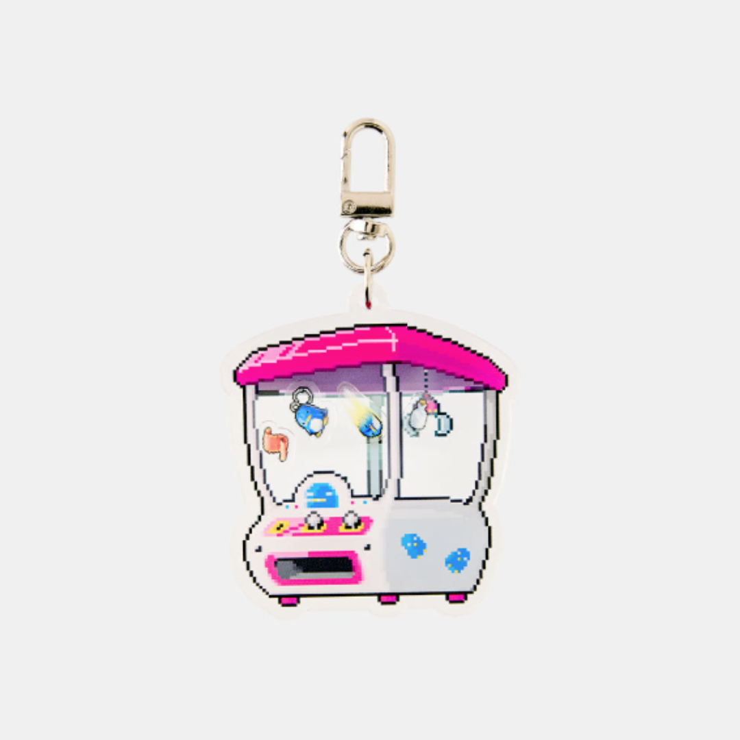[Maplestory] Vending Machine Shaker Keyring Pink